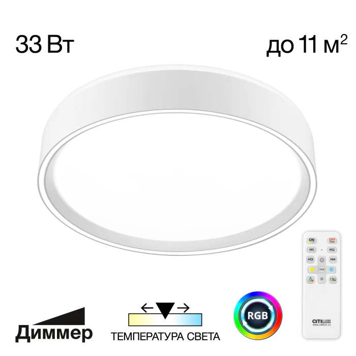 Светильник потолочный Citilux BOSS CL751250G