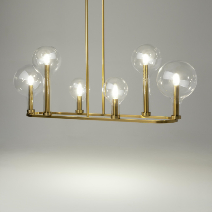 Подвесная люстра Maytoni Status MOD333PL-06BS1