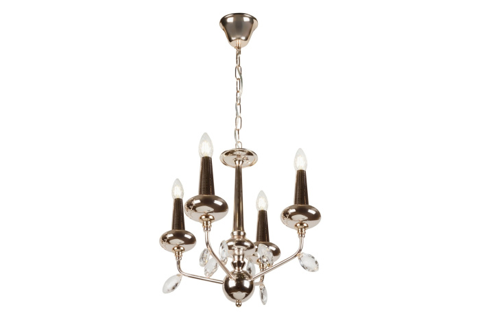 Подвесная люстра iLamp Dames 1020-4 Золотая