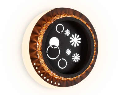 Настенный светодиодный светильник с хрусталем Ambrella light FA273