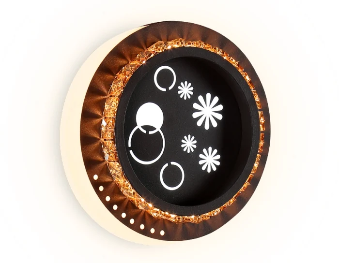 Настенный светодиодный светильник с хрусталем Ambrella light FA273