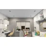 Встраиваемый светильник Denkirs Rodvig DK3072-BK+WH