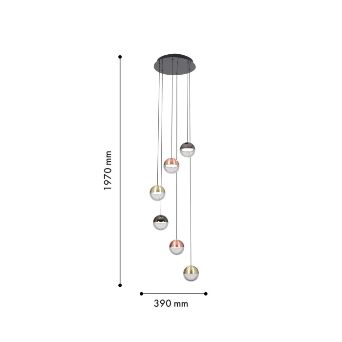 Светильник подвесной  Favourite 4371-6P