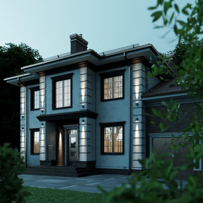 Настенный светильник Odeon Light Long 7071/7WL