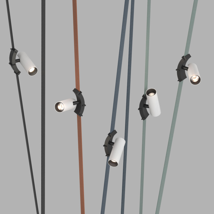 Светильник на шине Denkirs BELTY SPOT DK5546-BW+BK