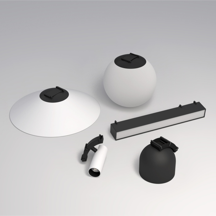 Светильник на шине Denkirs BELTY SPOT DK5546-BW+BK