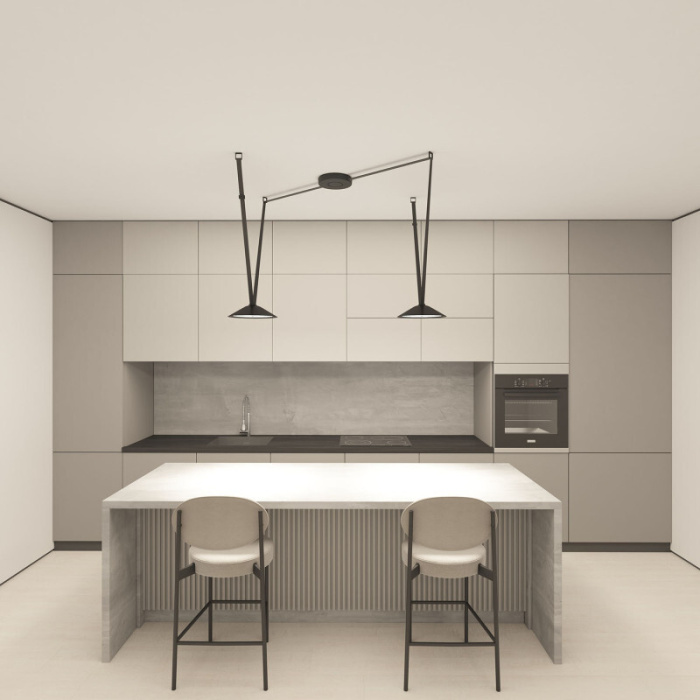 Трек-система Denkirs Belty SET DK55SET03-01-DG