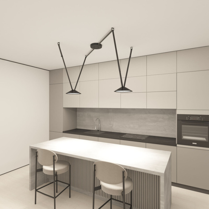 Трек-система Denkirs Belty SET DK55SET03-01-DG