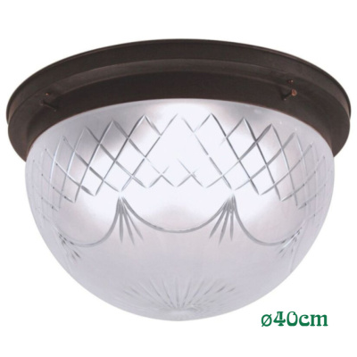 Настенно-потолочный светильник Berliner Messinglampen D92-182crA