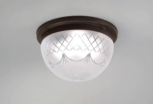 Настенно-потолочный светильник Berliner Messinglampen D92-182crA