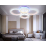 Потолочный светодиодный светильник с RGB подсветкой и пультом Ambrella light FA9524