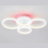 Потолочный светодиодный светильник с RGB подсветкой и пультом Ambrella light FA9524