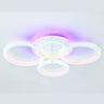 Потолочный светодиодный светильник с RGB подсветкой и пультом Ambrella light FA9524