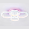 Потолочный светодиодный светильник с RGB подсветкой и пультом Ambrella light FA9524