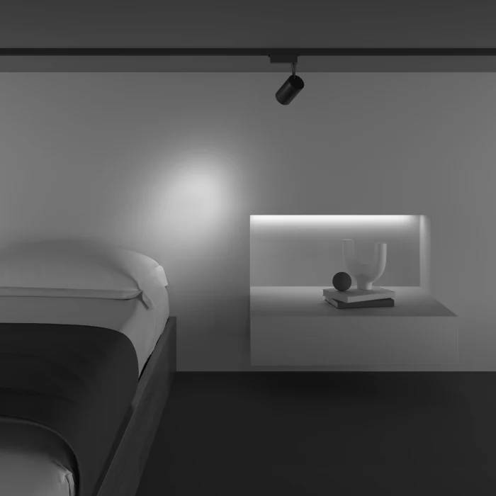 Трековый светильник Maytoni Technical Vuoro TR003-1-6W3K-S-B