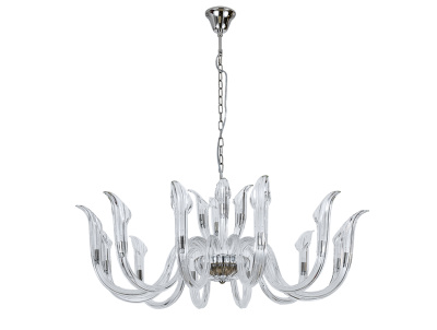 Люстра 3654+12/C nickel Newport