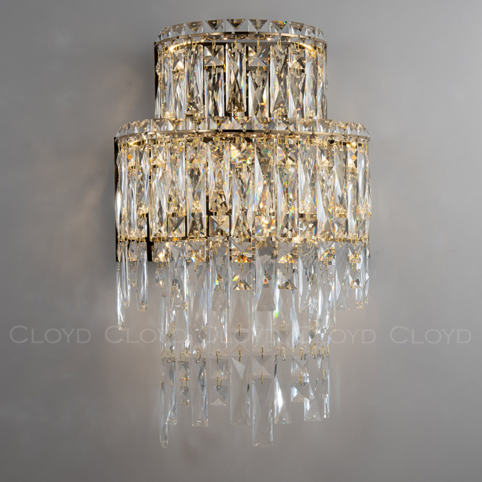 Бра Cloyd ANTREA W2 / выс. 48 см - золото (арт.20355)