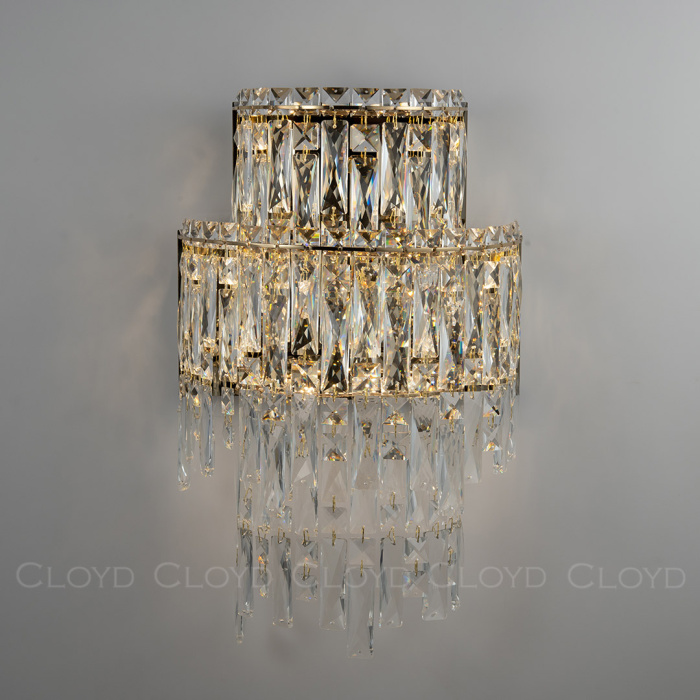 Бра Cloyd ANTREA W2 / выс. 48 см - золото (арт.20355)