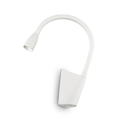 Светодиодный настенный светильник Ideal Lux Goose Ap Bianco 142708