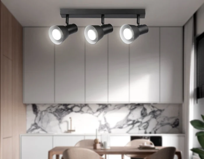 Накладной поворотный спот со сменной лампой GU10 Ambrella light TA13122