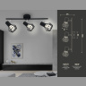 Настенно-потолочный спот в стиле лофт Ambrella light TR8622