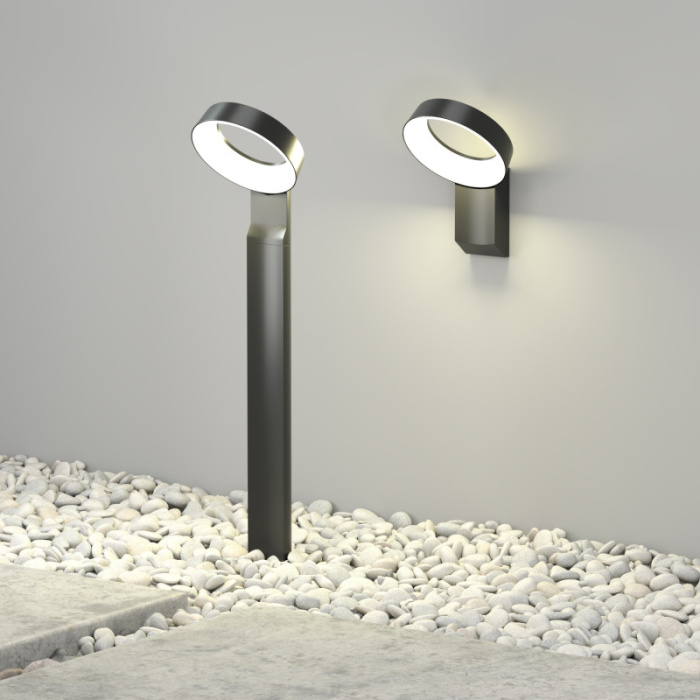 Настенный светодиодный уличный светильник SANVIK DK9712-BK