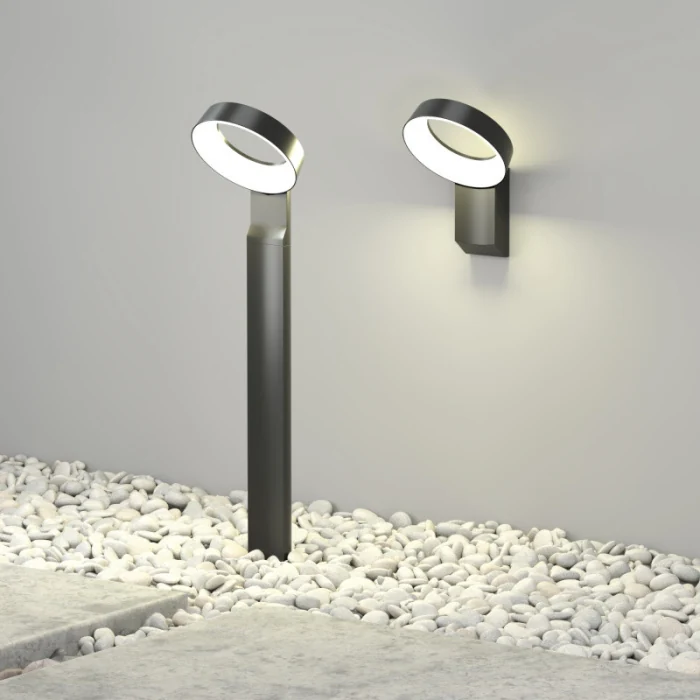 Настенный светодиодный уличный светильник SANVIK DK9712-BK