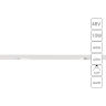 Магнитный трековый светильник Arte Lamp OPTIMA A7263PL-1WH