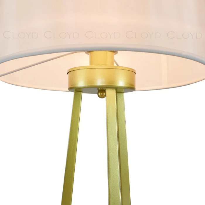 Настольная лампа Cloyd TOTEM T1 / выс. 68 см - латунь (арт.30089)