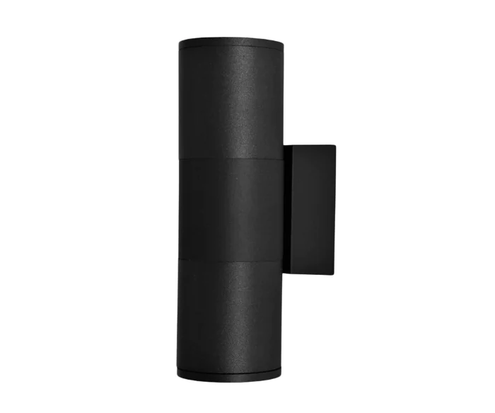 Настенный светильник уличный Лоди черный d6,5 h20 GU10 2*5W Kink Light 09327-2,19