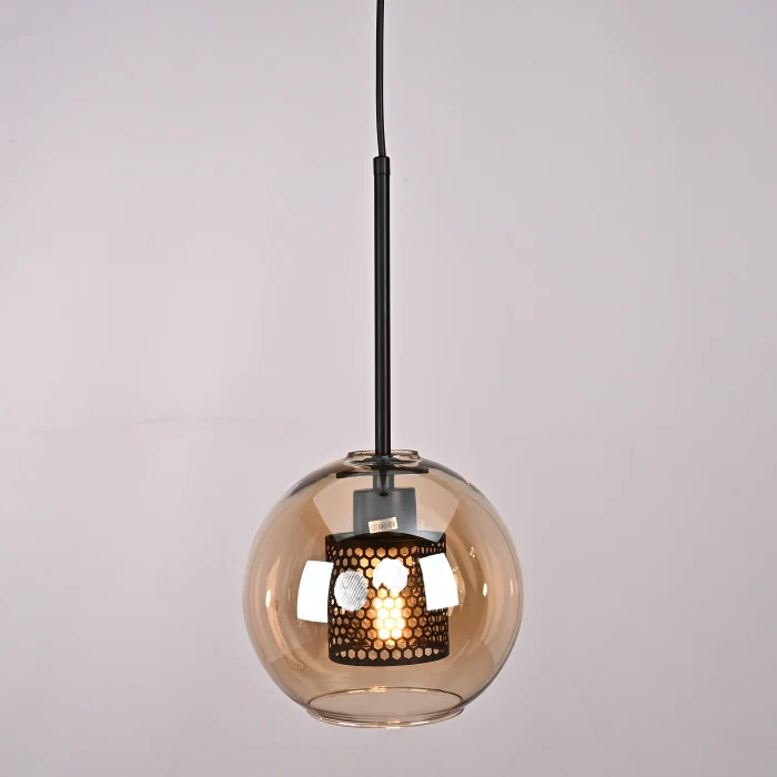 Подвесной светильник CATCH AMBER Ball S D20 ImperiumLoft