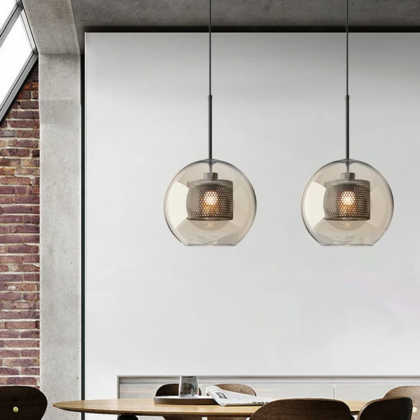 Подвесной светильник CATCH AMBER Ball S D20 ImperiumLoft