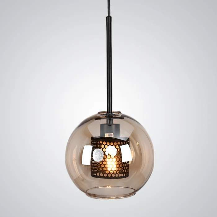 Подвесной светильник CATCH AMBER Ball S D20 ImperiumLoft