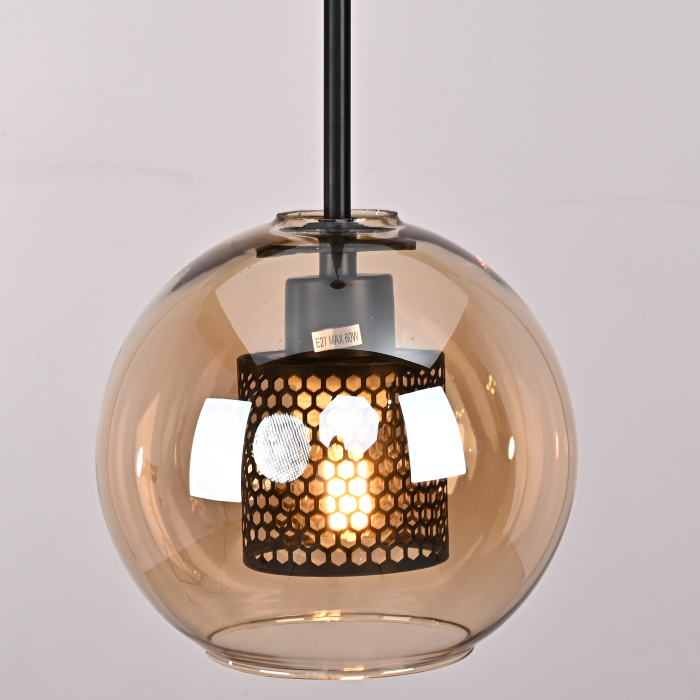 Подвесной светильник CATCH AMBER Ball S D20 ImperiumLoft