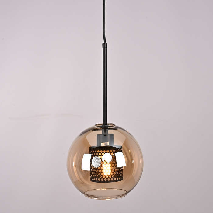 Подвесной светильник CATCH AMBER Ball S D20 ImperiumLoft