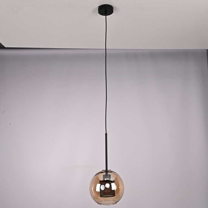 Подвесной светильник CATCH AMBER Ball S D20 ImperiumLoft