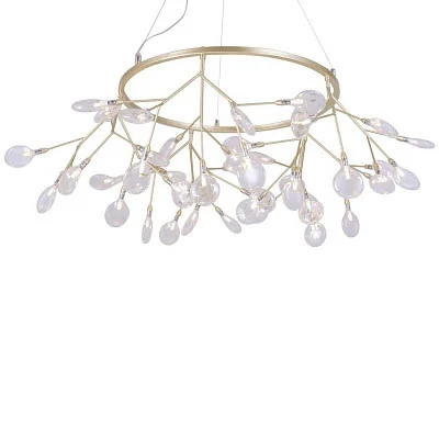 Светильник подвесной Crystal Lux EVITA SP45 D GOLD/TRANSPARENT