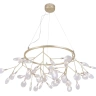Светильник подвесной Crystal Lux EVITA SP45 D GOLD/TRANSPARENT