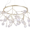 Светильник подвесной Crystal Lux EVITA SP45 D GOLD/TRANSPARENT