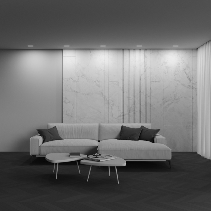 Встраиваемый светильник Maytoni Basis DL066-12W3-6K-B