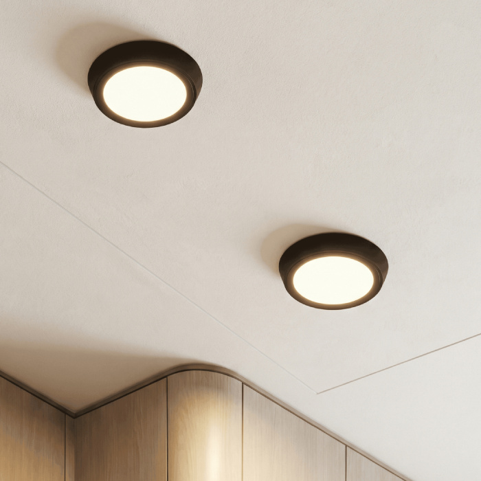 Уличный светильник URBANO CYL LED 20W 1480LM 115G ЧЕРНЫЙ 3000K IP65 216972