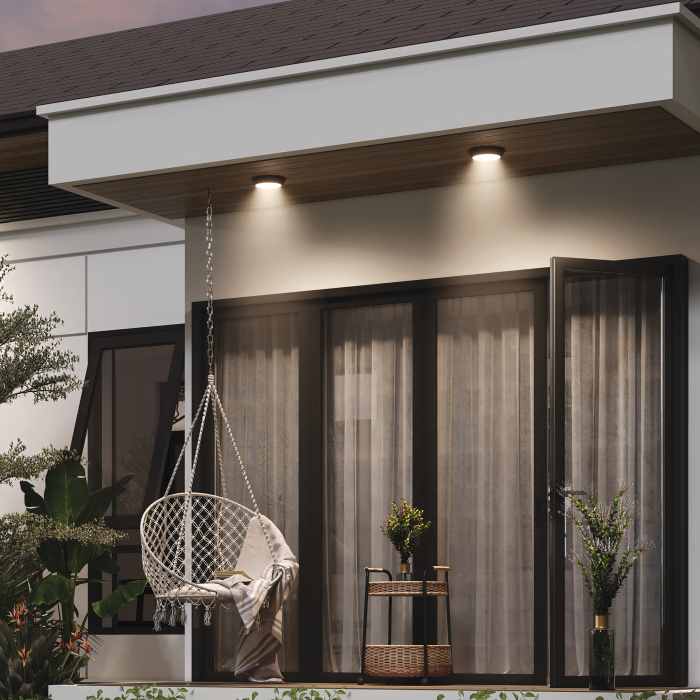 Уличный светильник URBANO CYL LED 20W 1480LM 115G ЧЕРНЫЙ 3000K IP65 216972