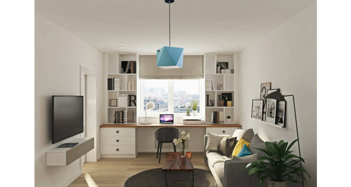 Люстра подвесная Lucia Tucci NARNI 1943.1 gray-green