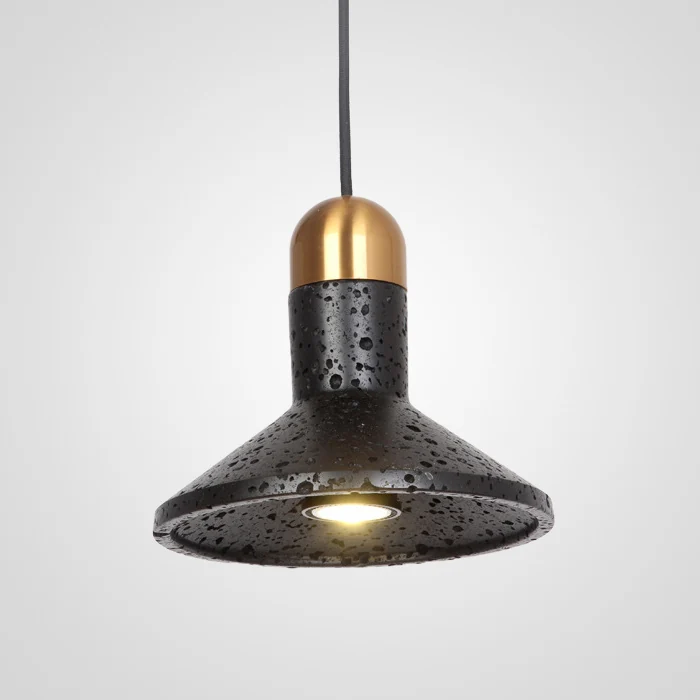 Подвесной светильник RARITY green brass ImperiumLoft