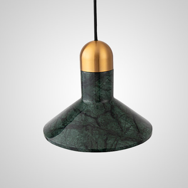 Подвесной светильник RARITY green brass ImperiumLoft