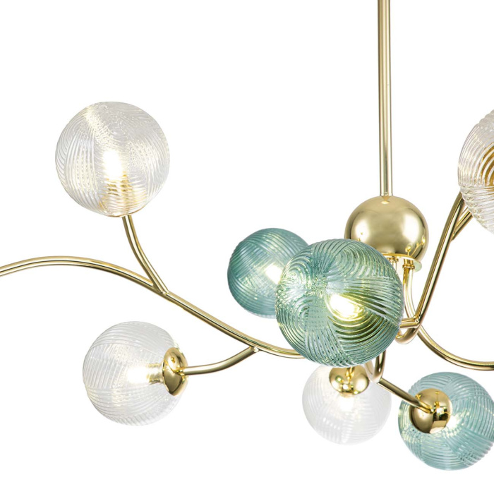 Люстра потолочная на штанге SELVA INDIGO V000298