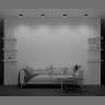 Потолочный светильник Maytoni Glam C096CL-GX53-B