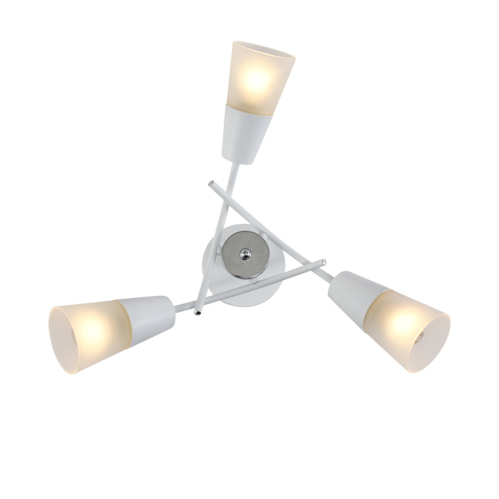 Потолочная люстра на штанге CALLA ESCADA 1109/3P White