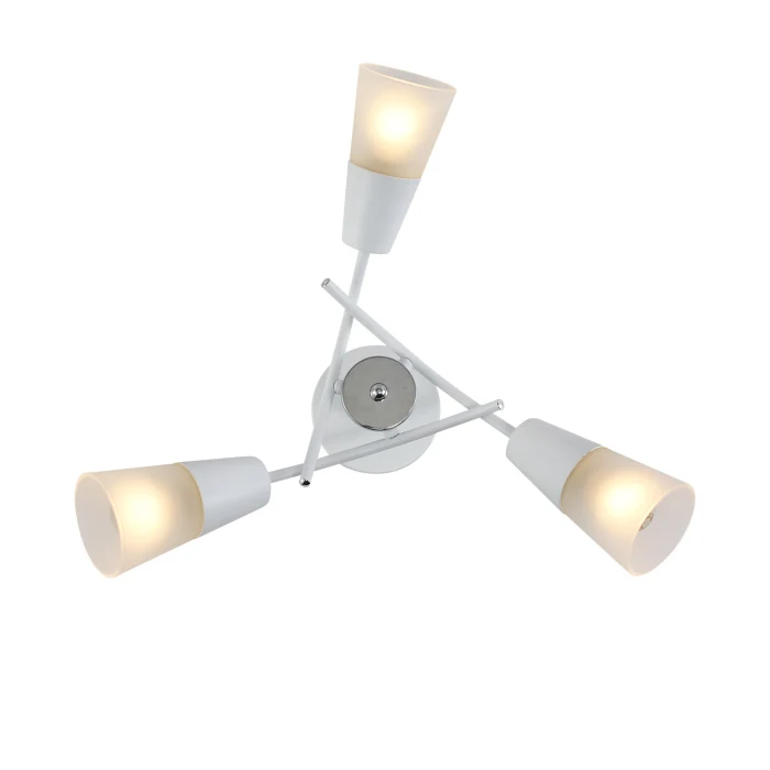 Потолочная люстра на штанге CALLA ESCADA 1109/3P White