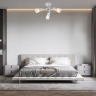 Потолочная люстра на штанге CALLA ESCADA 1109/3P White